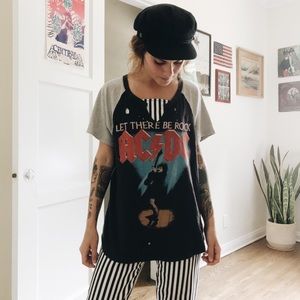 AC/DC band tee